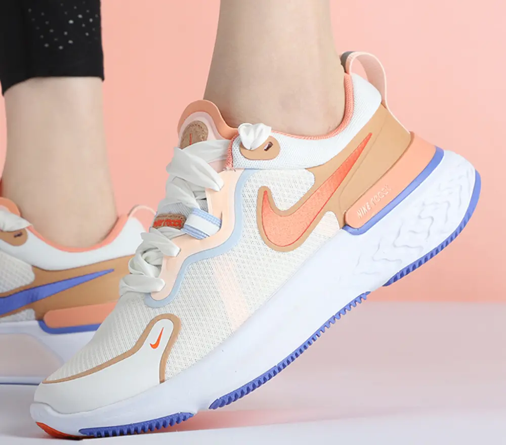 Alternative view of Giày Nike Wmns React Miler 'Electro Orange' DD8502-181