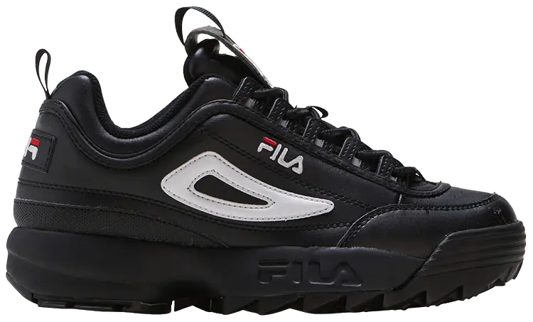 Giày Fila Disruptor 2 Premium 'Black White' 3FM00666-014