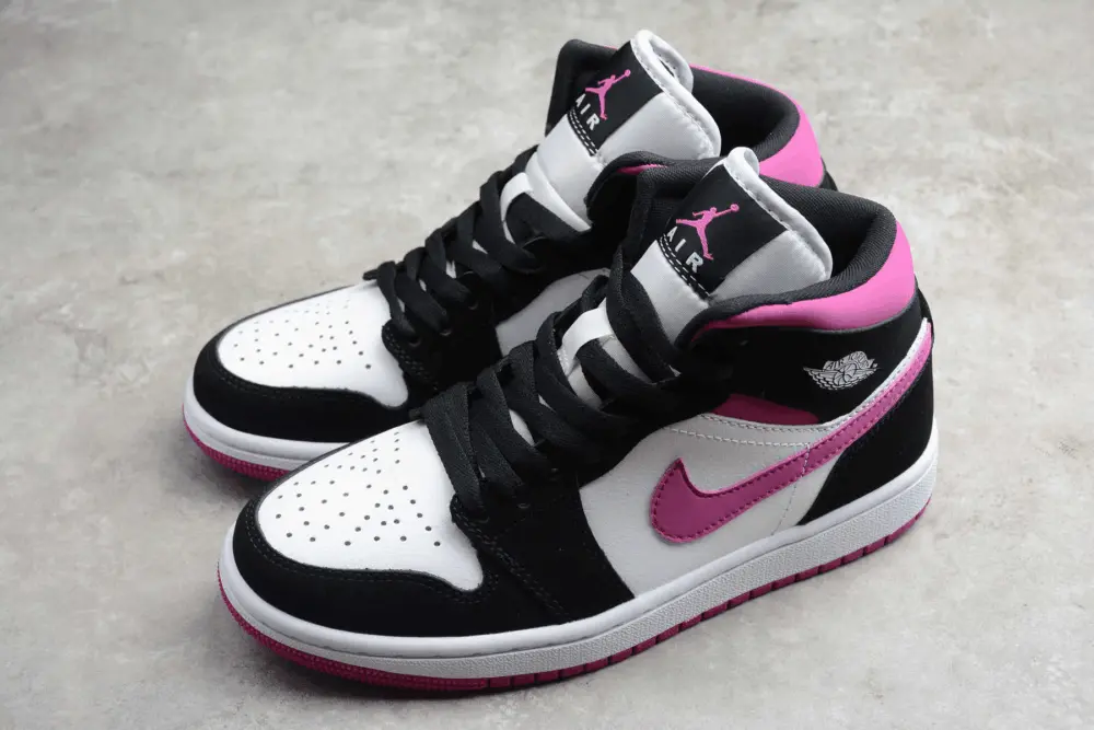 Giày Nike Air Jordan 1 Mid ‘Cactus Flower’ BQ6472-005 - Ảnh 5