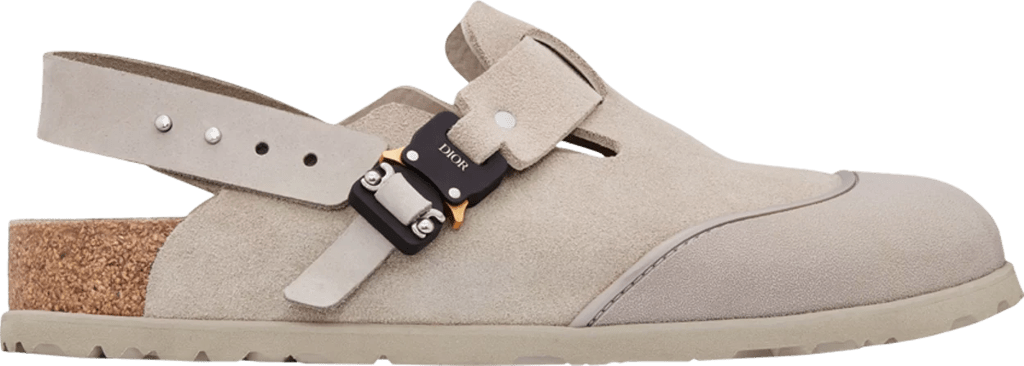 Dép Dior By Birkenstock 'Tokio Mule Greige' 3SA116ZSD-H161