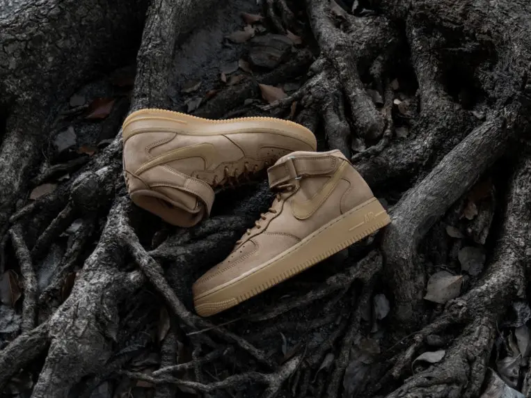 Alternative view of Giày Nike Air Force 1 Mid '07 'Flax' DJ9158-200