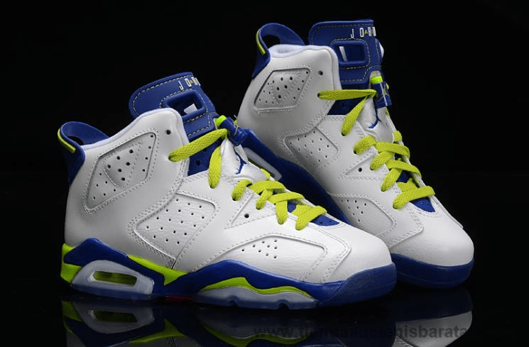 Giày Nike Air Jordan 6 Retro GG 'Fierce Green' 543390-108 - Ảnh 3