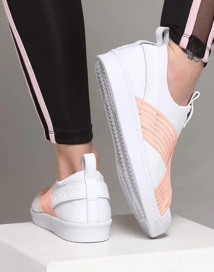 Giày Adidas Wmns Superstar Slip On 'Clear Orange' D96704 - Ảnh 4