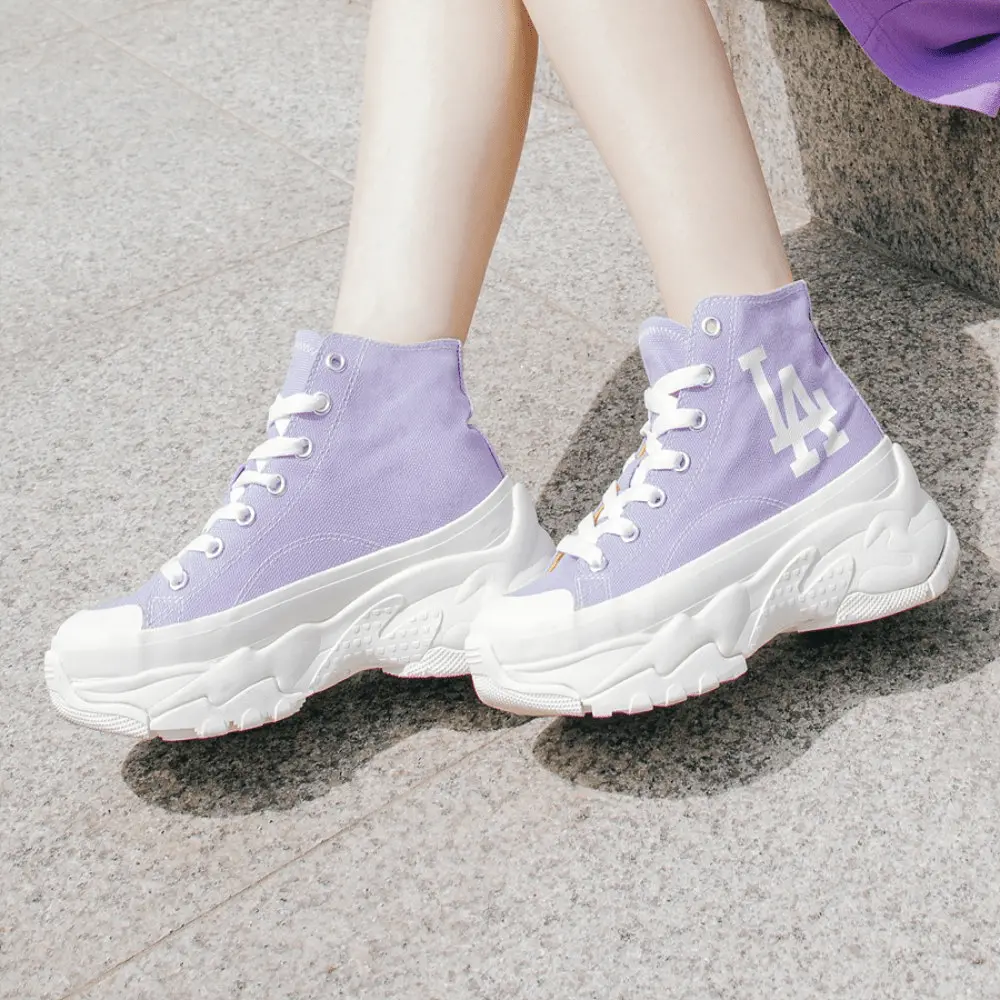 Giày MLB LA Dodgers Chunky High Shoes 32SHU1111-07V - Ảnh 6