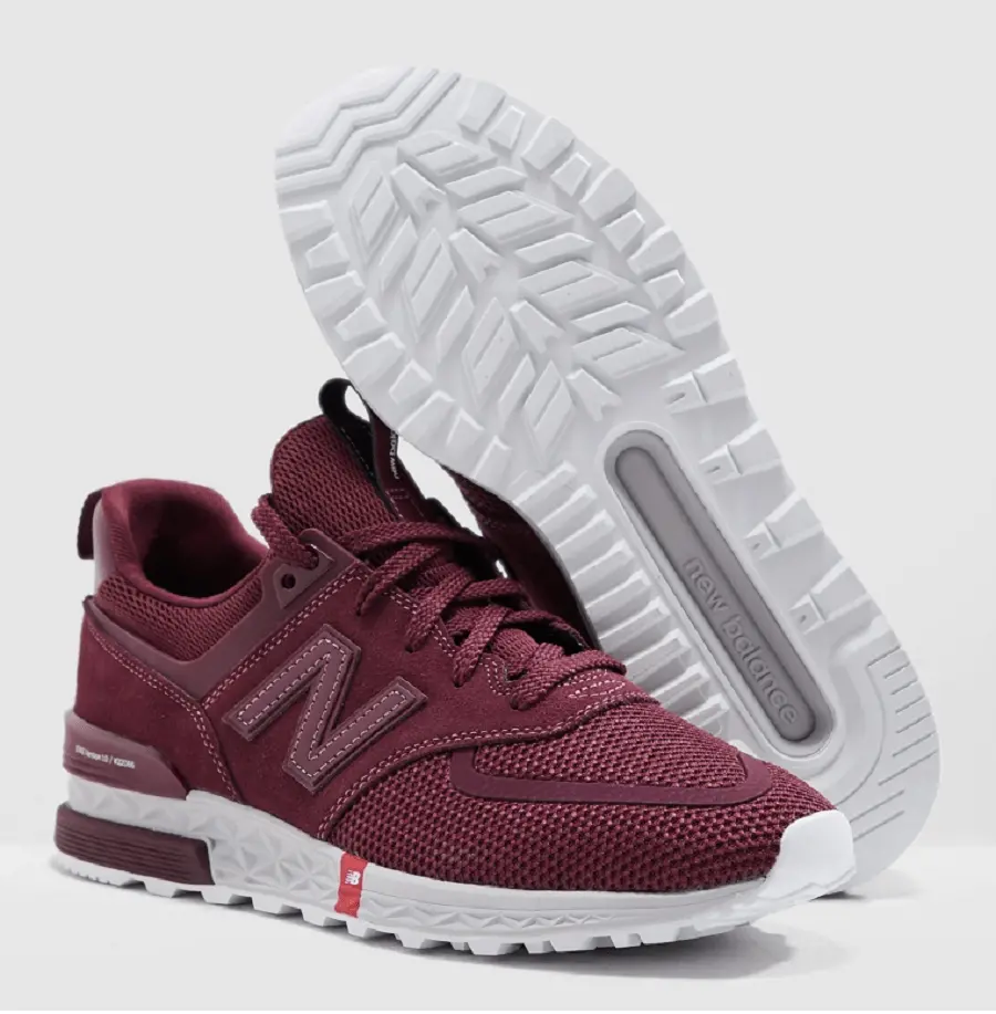 Alternative view of Giày New Balance 574 Vintage 'Red' MS574UTW