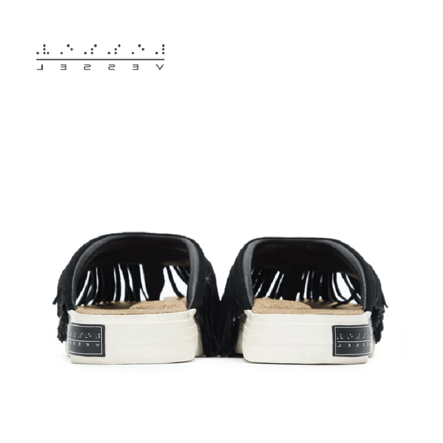 Dép xVESSEL Tassel Toe Slides - Ảnh 4