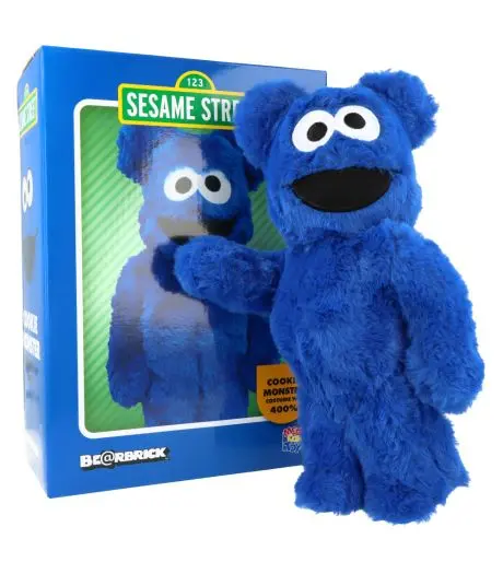 Mô Hình Bearbrick Jean Cookie Monster Costume Version - Ảnh 3