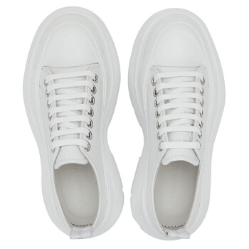 Giày Alexander McQueen Wmns Tread Slick Low 'White' 633902-WHZ62-9071 - Ảnh 5