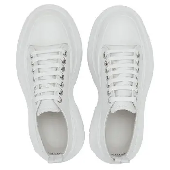Giày Alexander McQueen Wmns Tread Slick Low 'White' 633902-WHZ62-9071 - Ảnh 5