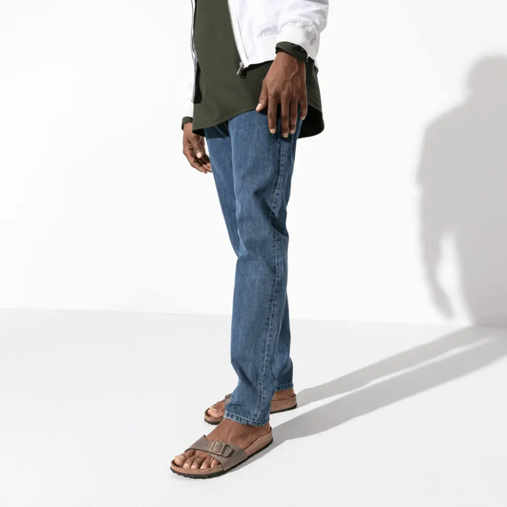 Dép Birkenstock Madrid Birkibuc 'Mocha' 40093 - Ảnh 6