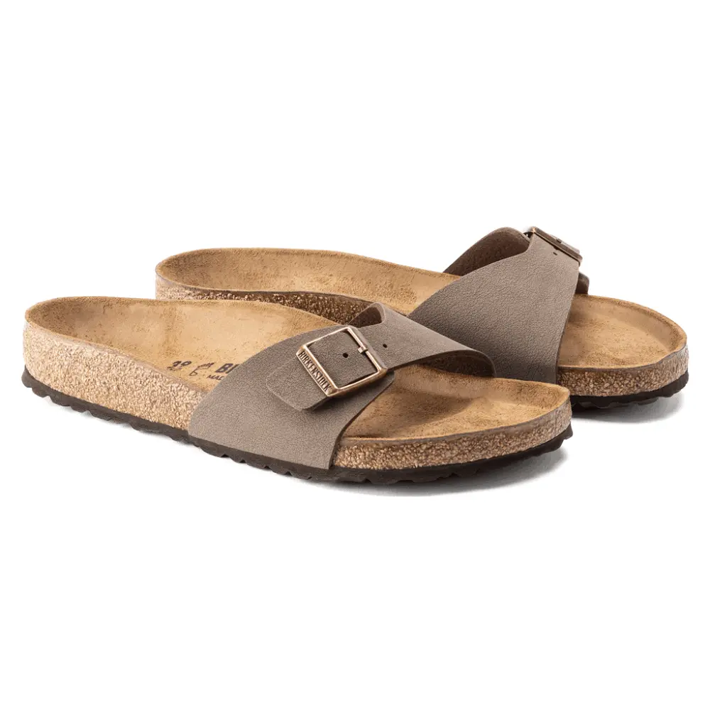 Dép Birkenstock Madrid Birkibuc 'Mocha' 40093 - Ảnh 3