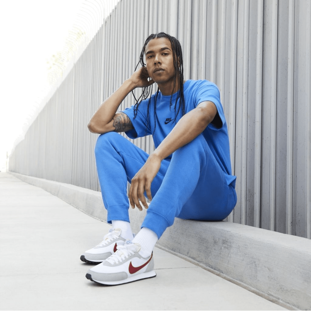 Giày Nike Waffle Trainer 2 'White Red' DJ6054-101 - Ảnh 5