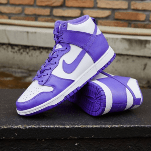 Alternative view of Giày Nike Wmns Dunk High 'Court Purple' DD1869-112