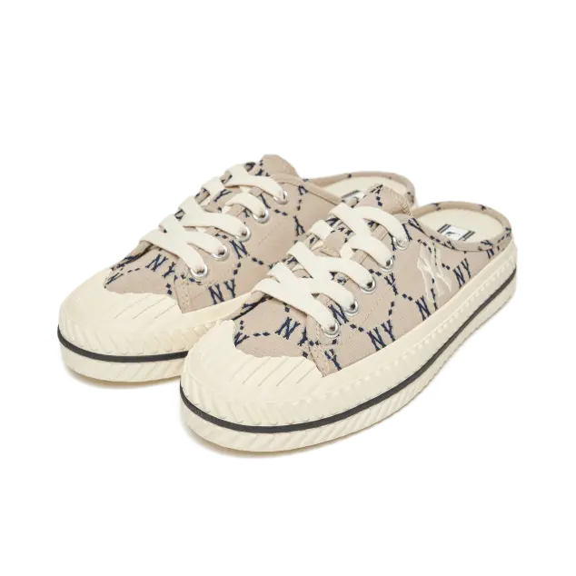 Giày MLB PlayBall Monogram NY New York Yankees Mule 3AMUM212N-50BGD - Ảnh 3