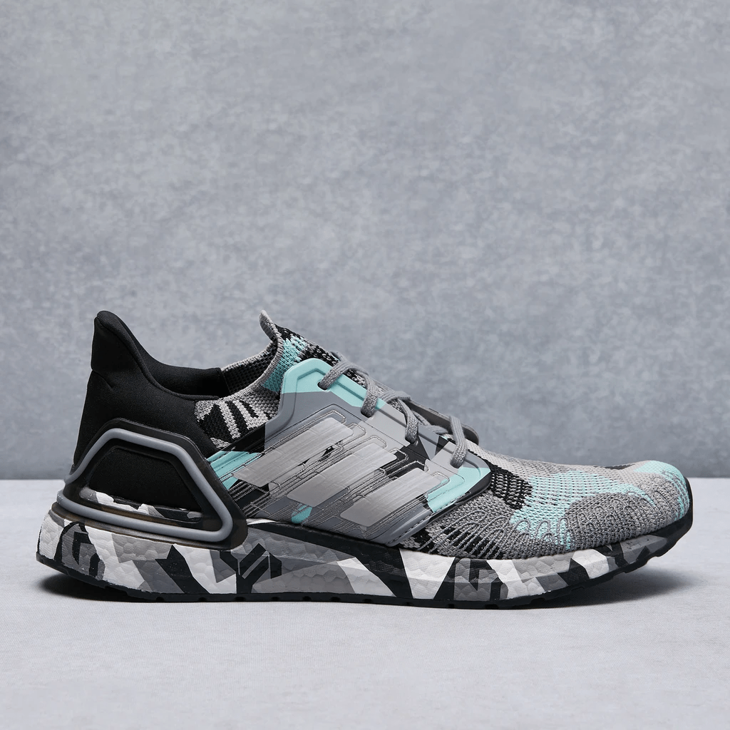 Giày AdidaUltraBoost 20 'Geometric Pack - Black Frost Mint' FV8328 - Ảnh 3