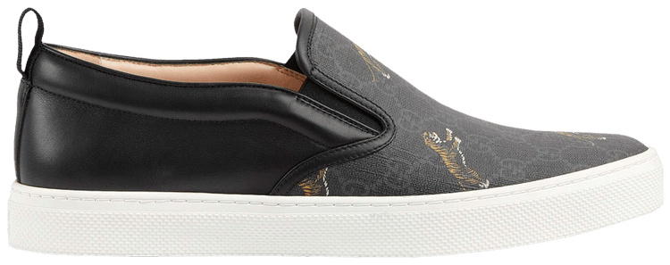 Giày Gucci GG Slip-On 'Tigers' 407362-G0K10-1101