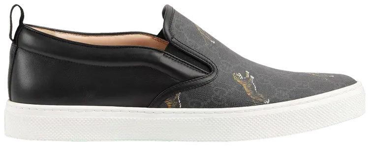 Giày Gucci GG Slip-On 'Tigers' 407362-G0K10-1101