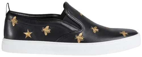 Giày Gucci Slip-On 'Bees - Black' 407364-AXWB0-1076
