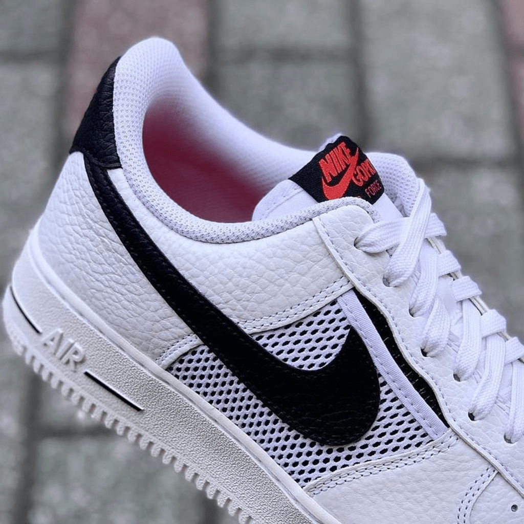 Giày Nike Air Force 1 Low Mesh Pocket 'White Black' DH7567-100 - Ảnh 4
