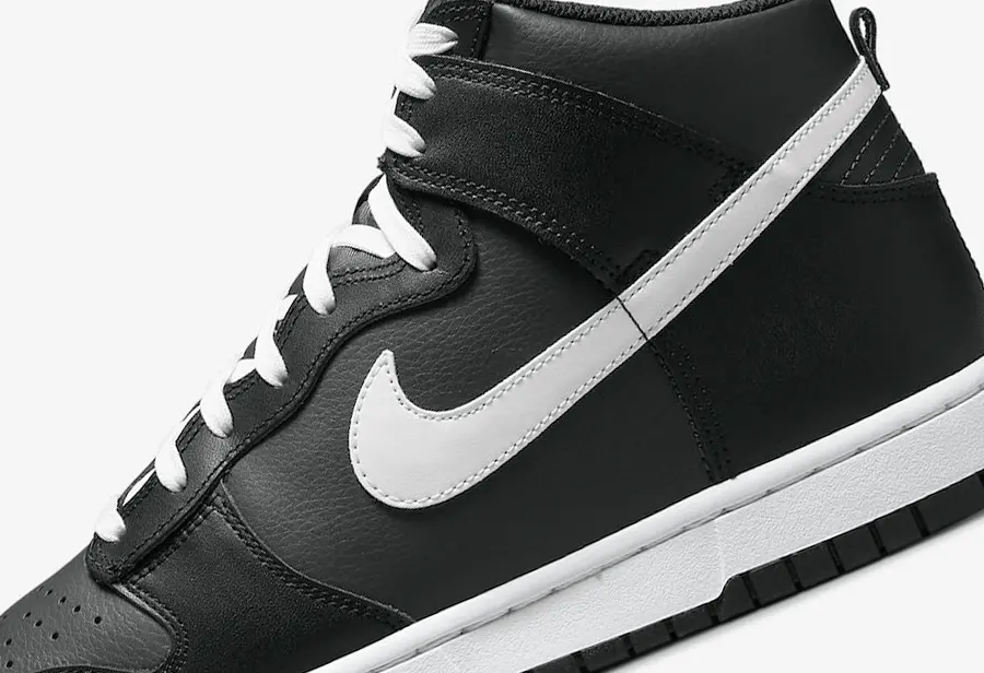 Giày Nike Dunk High Retro Anthracite White Black DJ6189-001 - Ảnh 4