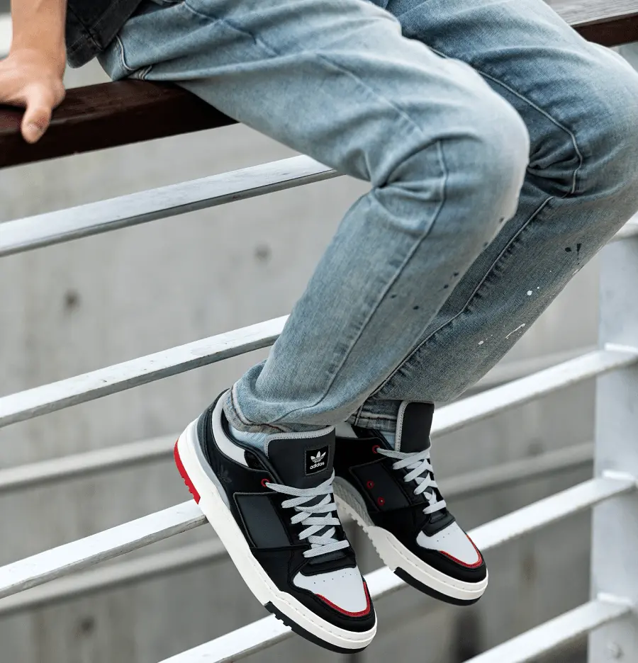 Alternative view of Giày Adidas Forum Luxe Low 'Grey' GX2158