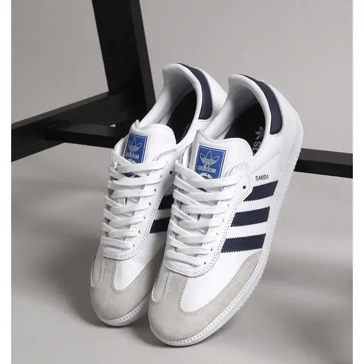 Alternative view of Giày Adidas Samba ADV Shoes 'White' GW3158