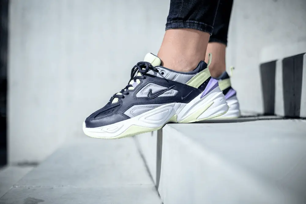Alternative view of Giày Nike Wmns M2K Tekno 'Gridiron Atmosphere Grey' AO3108-015