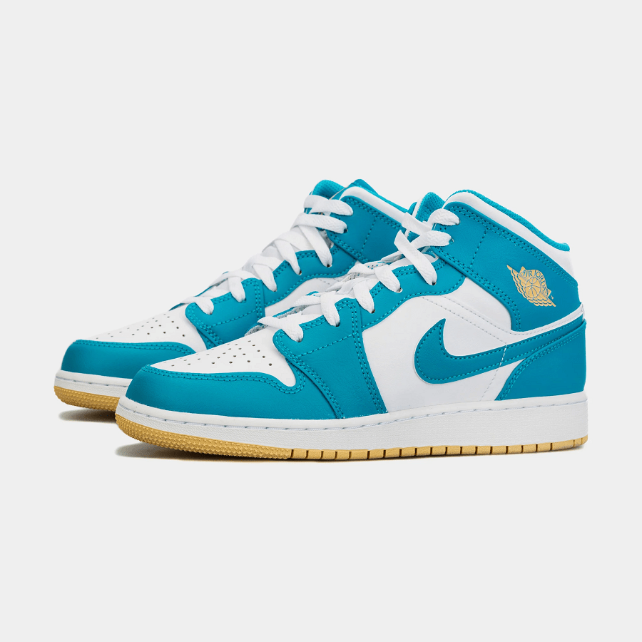 Giày Nike Jordan 1 Mid 'Aquatone' DQ8423-400 - Ảnh 3