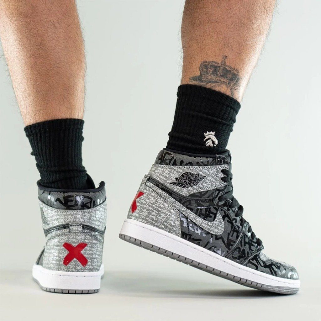 Giày Nike Air Jordan 1 Retro High OG Rebellionaire 555088-036 - Ảnh 3