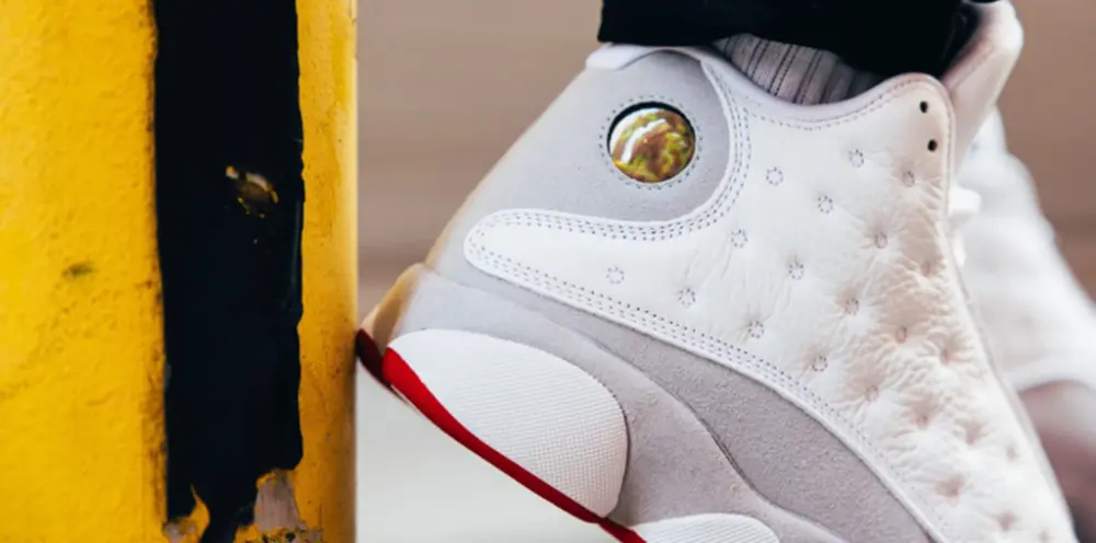 Giày Nike Air Jordan 13 Retro 'Wolf Grey' 414571-160 - Ảnh 4