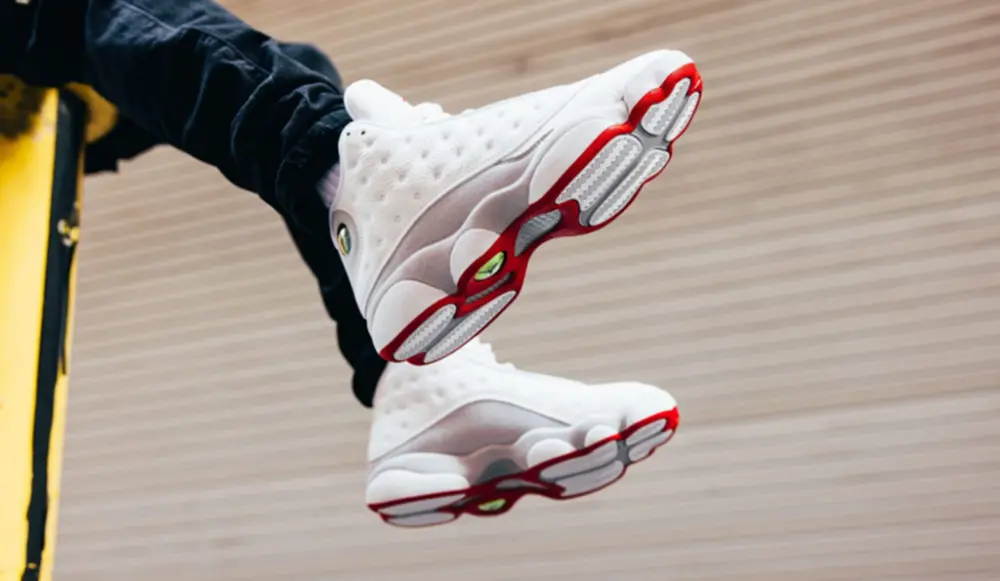 Giày Nike Air Jordan 13 Retro 'Wolf Grey' 414571-160 - Ảnh 6