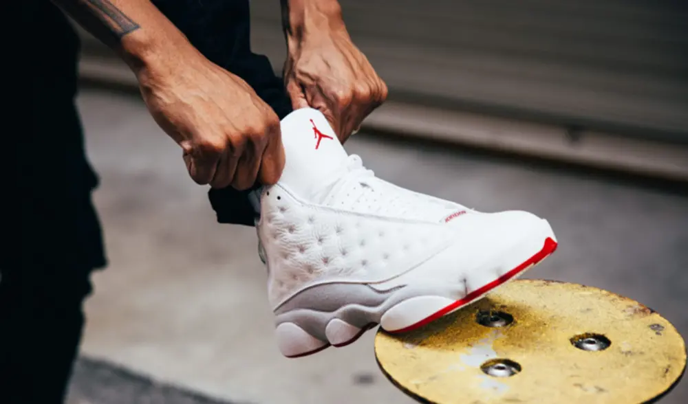 Giày Nike Air Jordan 13 Retro 'Wolf Grey' 414571-160 - Ảnh 5