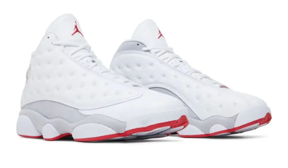 Alternative view of Giày Nike Air Jordan 13 Retro 'Wolf Grey' 414571-160