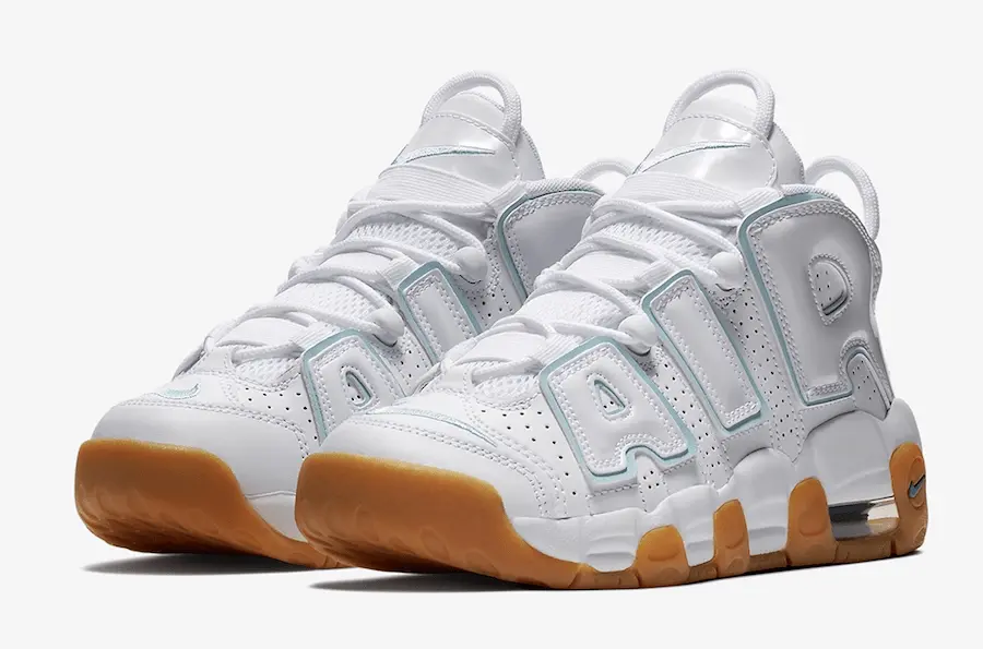 Giày Nike Air More Uptempo GS 'Ocean Bliss' 415082-107 - Ảnh 5