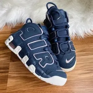 Alternative view of Giày Nike Air More Uptempo GS ‘Thunder Blue’ 415082-402