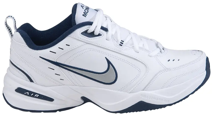Giày Nike Air Monarch IV 'White Navy' 415445-102