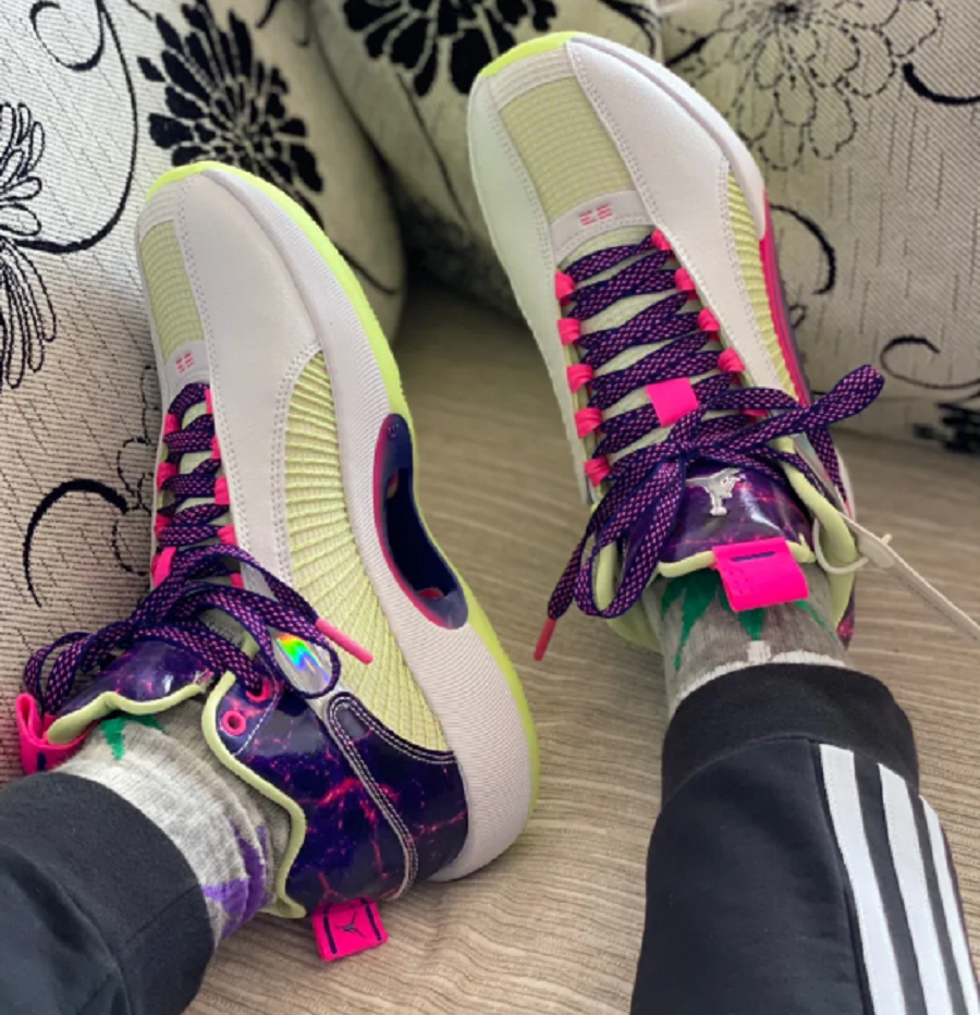 Giày Nike Luka Doncic x Air Jordan 35 Low GS ‘Cosmic Deception’ DN6163-190 - Ảnh 2