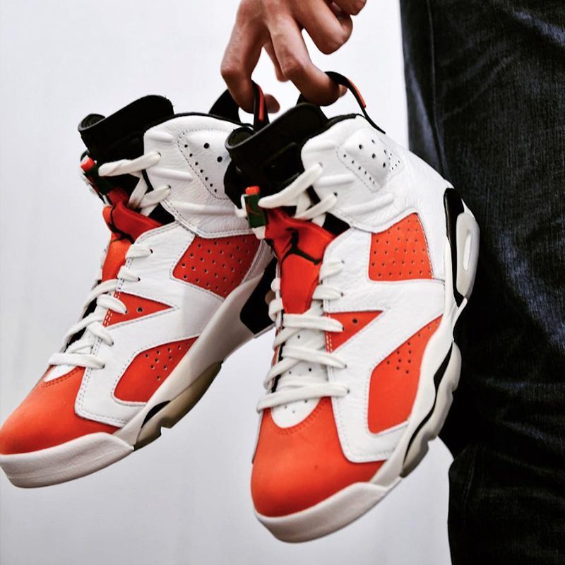 Giày Nike Air Jordan 6 Retro Gatorade Like Mike 384665-145 - Ảnh 4