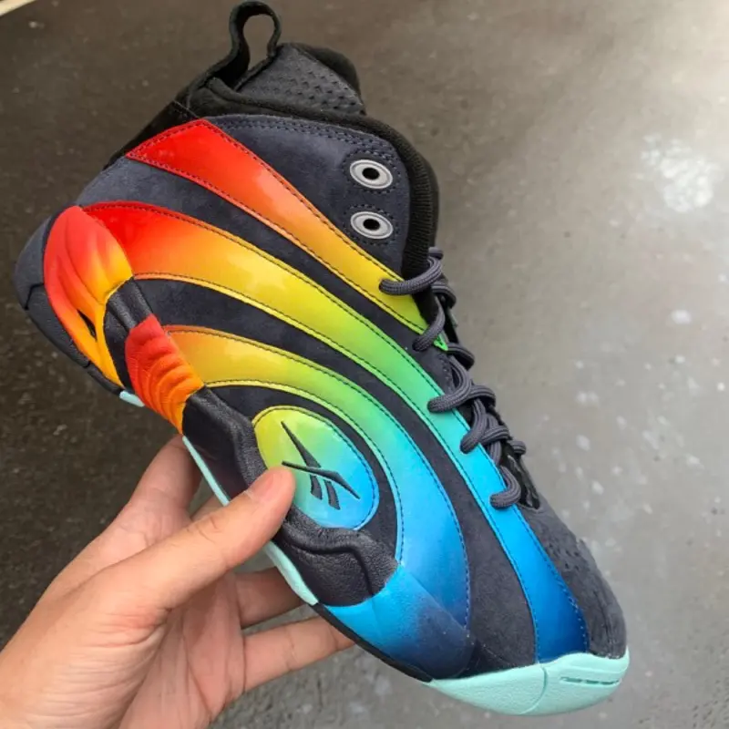 Alternative view of Giày Reebok Shaqnosis Rainbow Multicolor FV5063