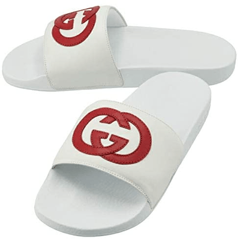 Dép Gucci Slide 'Interlocking G White' 644756-0R0F0-9083 - Ảnh 2