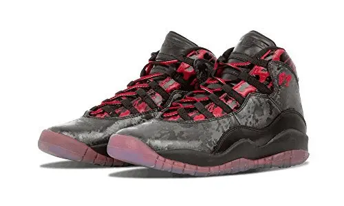 Alternative view of Giày Nike Air Jordan 10 Retro DB GS 'Doernbecher' 641746-060