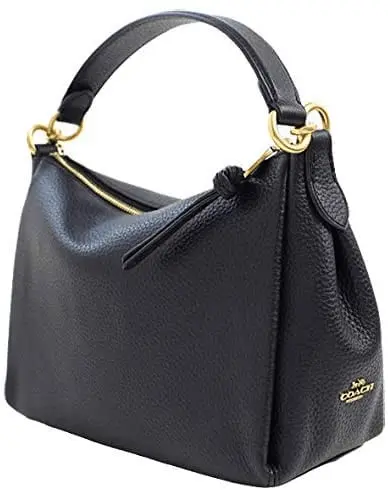 Túi Coach Soft Pebble Leather Shay Crossbody 601 B4 BK - Ảnh 4