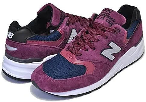 Alternative view of Giày New Balance 999 Made in USA 'Burgundy Navy' M999JTA