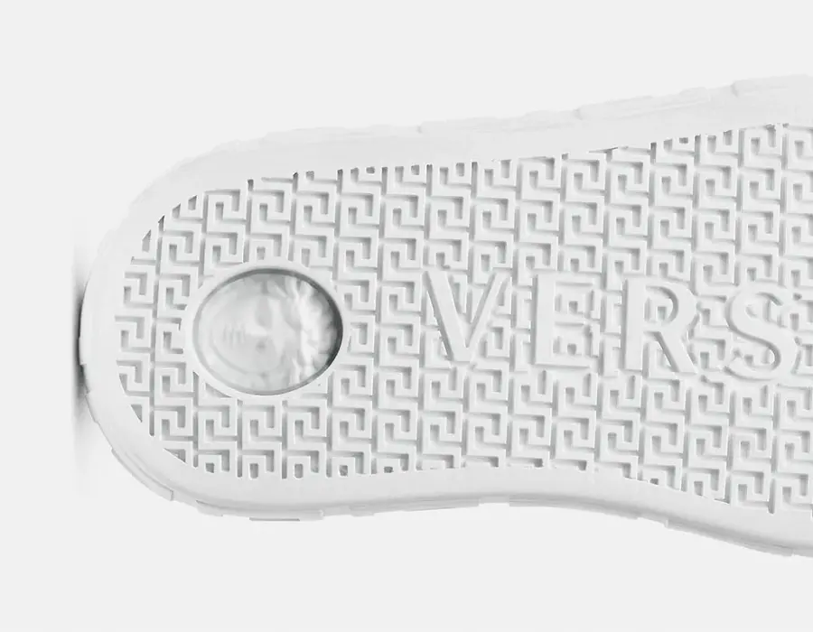 Giày Versace Greca High Top Trainers Black DSU8403-DTE3G-D41P - Ảnh 5