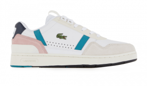 Giày Lacoste Women's T-Clip Leather and Synthetic Trainers 7-41SFA00261R4