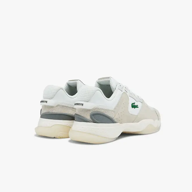 Giày Lacoste Men's T-Point Leather and Suede Trainers RZ0101M51C-18C - Ảnh 5