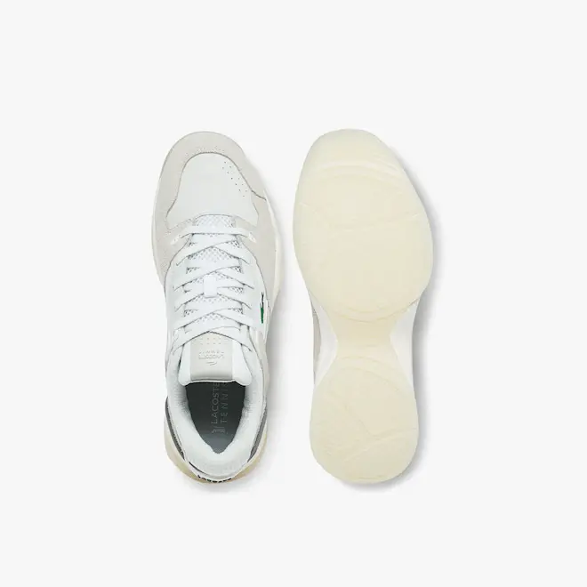 Giày Lacoste Men's T-Point Leather and Suede Trainers RZ0101M51C-18C - Ảnh 3