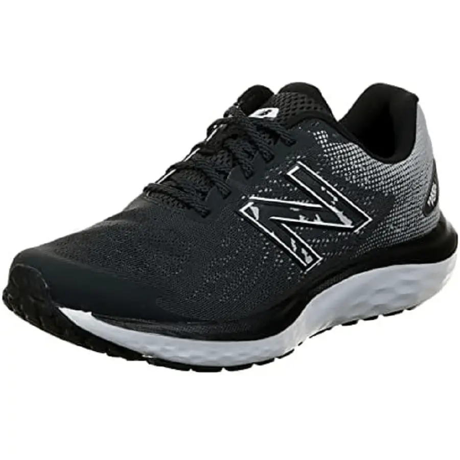 Alternative view of Giày New Balance Fresh Foam 680v7 'Black White' M680NB7