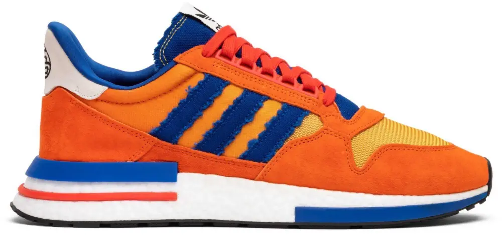 Giày Adidas Dragon Ball Z x ZX 500 RM 'Son Goku' D97046