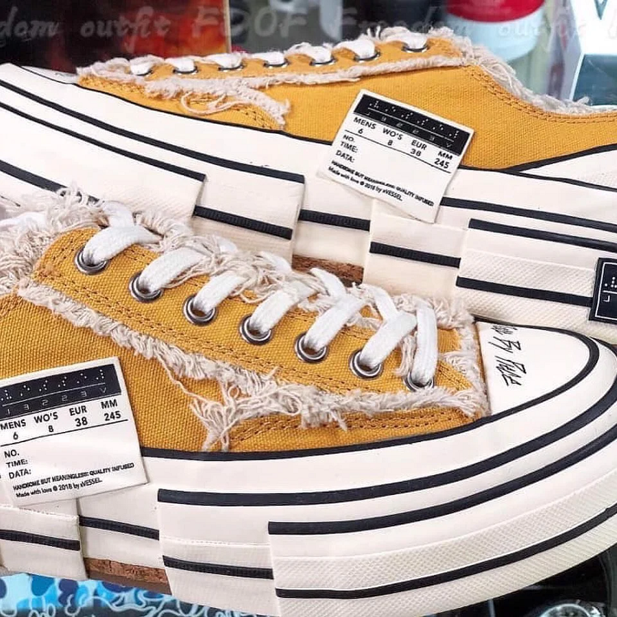 Giày xVESSEL G.O.P. Lows 'Yellow' S19X001Y - Ảnh 7